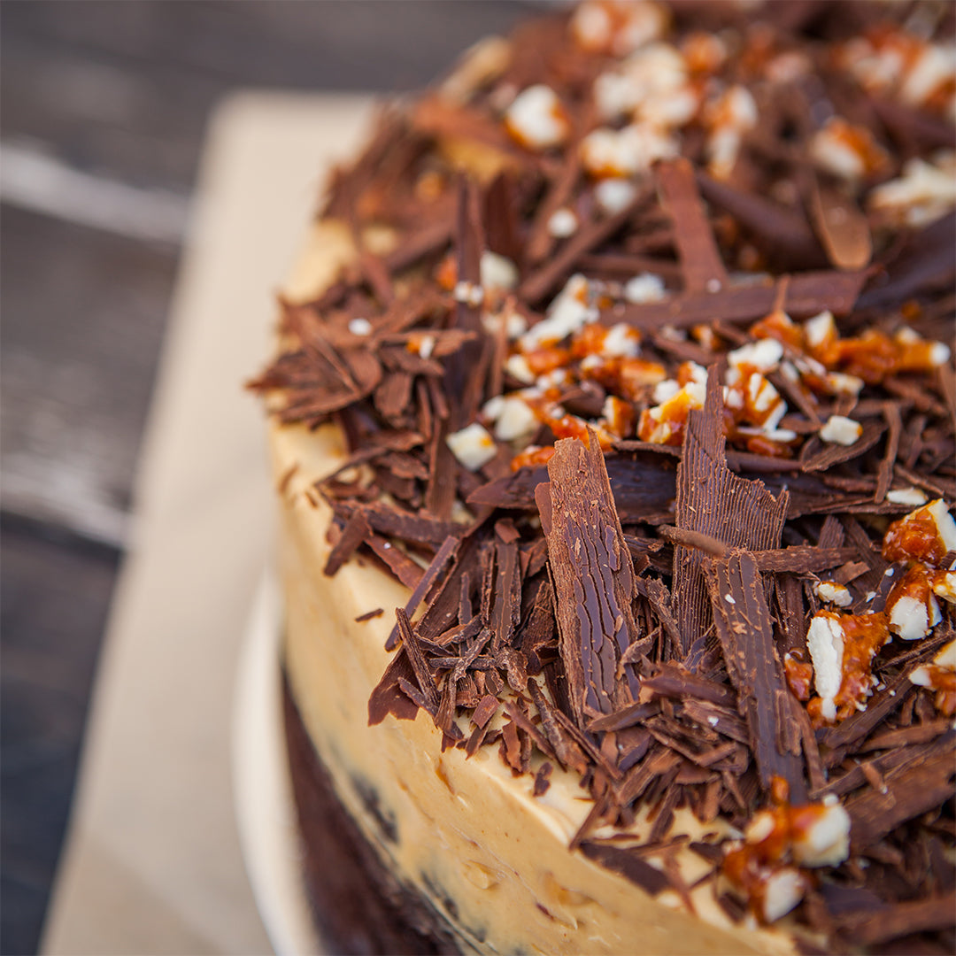 Choco Peanut Butter Cake