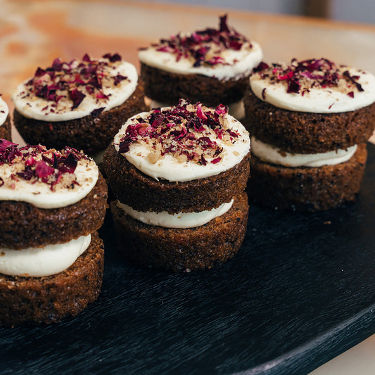 Petite Carrot Cakes