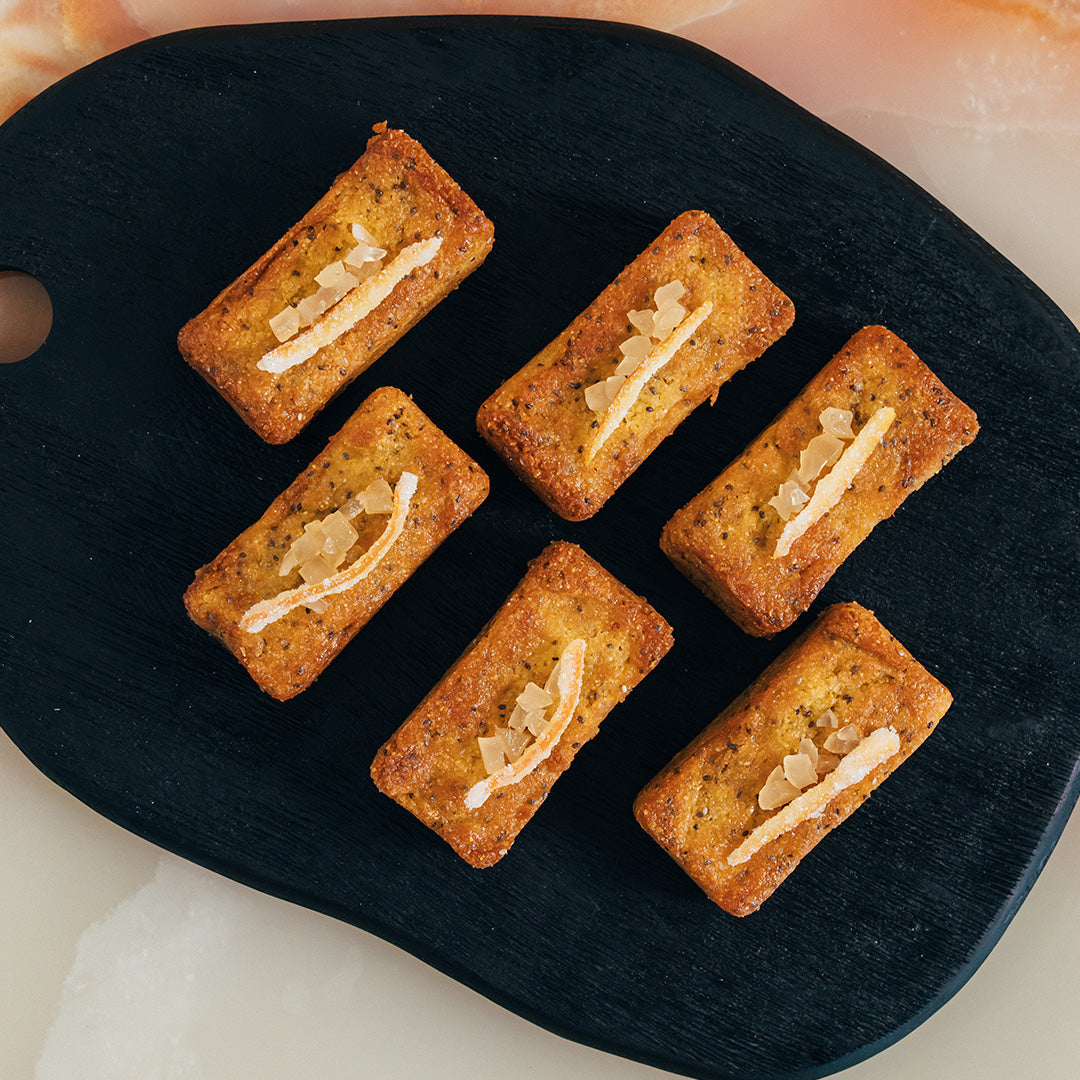 Petite Orange Polenta & Chia Loafs