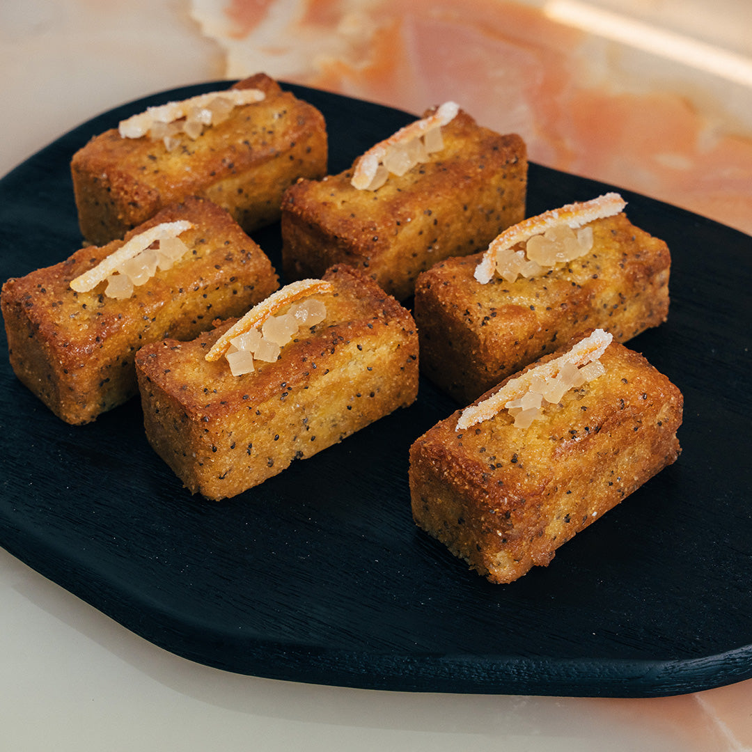 Petite Orange Polenta & Chia Loafs